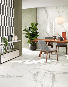 SCULTOREA STATUARIO VENA ARGENTO - Porcelain stoneware wall/floor tiles with marble effect by Marca Corona - view 3